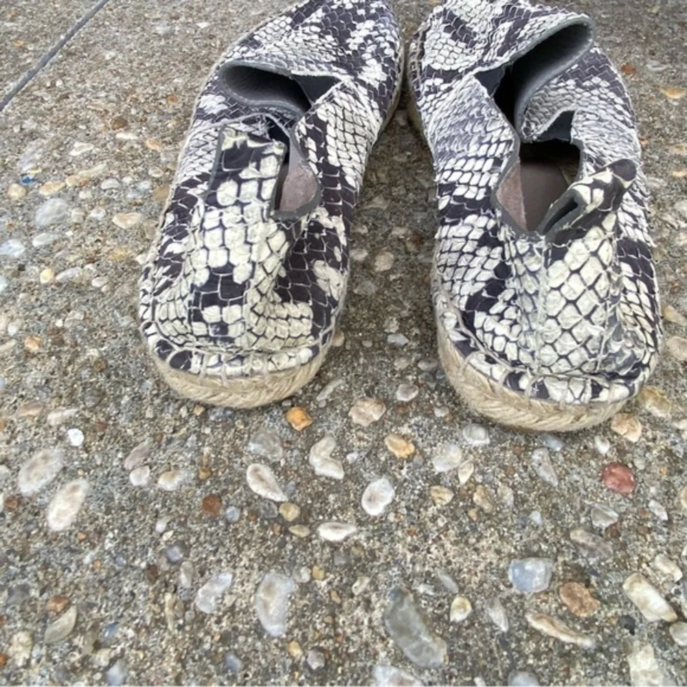 Vince Python Espadrilles Flats 9